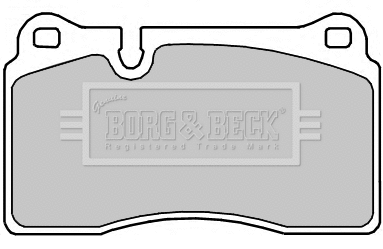 Brake Pad Set, disc brake (BBP2374)