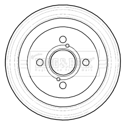 Brake Drum (BBR7219)