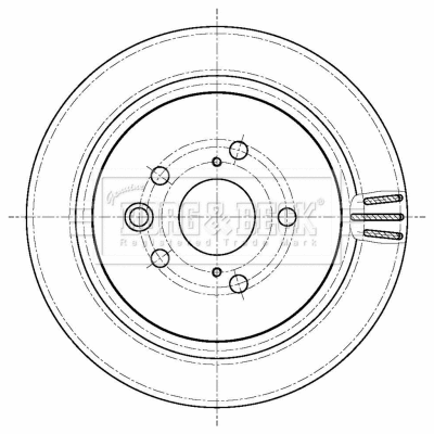 Brake Disc (BBD5445)
