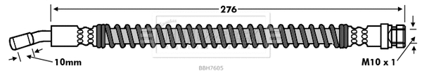 Brake Hose (BBH7605)
