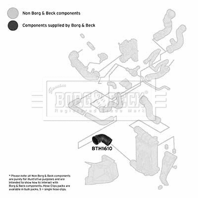 Charge Air Hose (BTH1610)