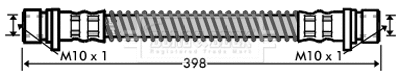 Brake Hose (BBH7336)
