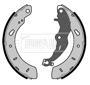 Brake Shoe Set (BBS6460)