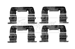 Accessory Kit, disc brake pad (BBK1446)