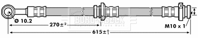 Brake Hose (BBH7145)