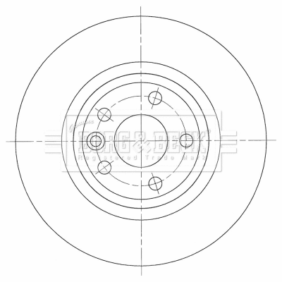 Brake Disc (BBD5442)