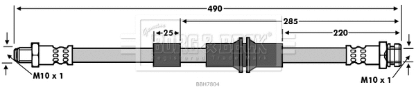 Brake Hose (BBH7804)