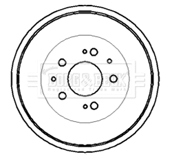 Brake Drum (BBR7039)