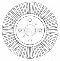 Brake Disc (BBD4559)