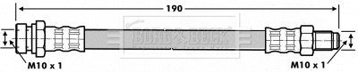 Brake Hose (BBH7110)
