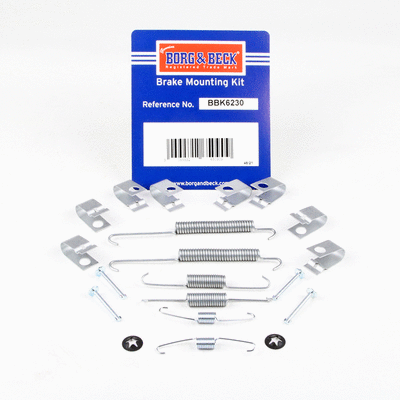 Accessory Kit, brake shoes (BBK6230)