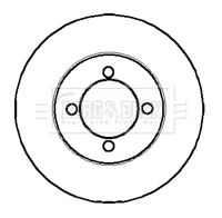 Brake Disc (BBD4177)