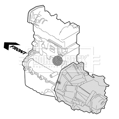 Mounting, engine