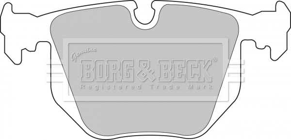 Brake Pad Set, disc brake (BBP1562)