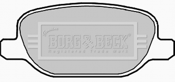 Brake Pad Set, disc brake (BBP1978)