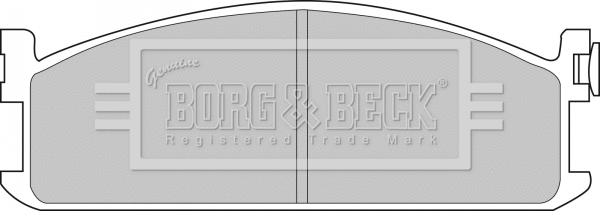 Brake Pad Set, disc brake (BBP1075)