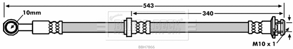 Brake Hose (BBH7866)