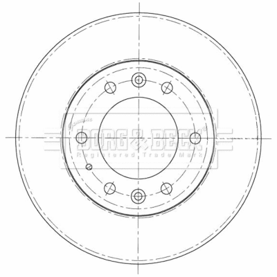 Brake Disc (BBD5403)