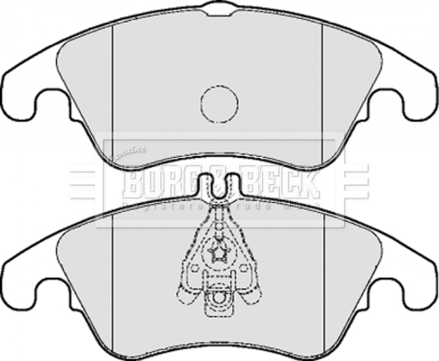 Brake Pad Set, disc brake (BBP2061)