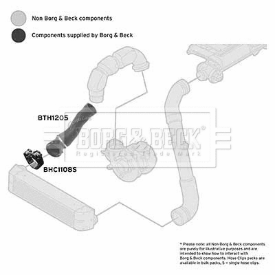 Charge Air Hose (BTH1205)