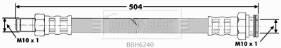 Brake Hose (BBH6240)