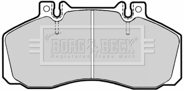 Brake Pad Set, disc brake (BBP1636)