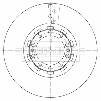 Brake Disc (BBD32645)