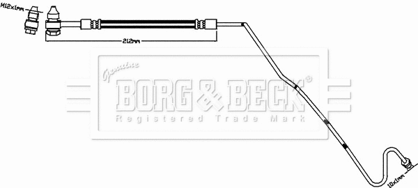Brake Hose (BBH8504)