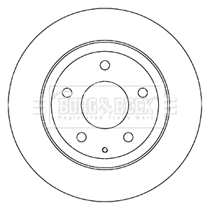 Brake Disc (BBD5332)