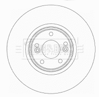 Brake Disc (BBD5929S)