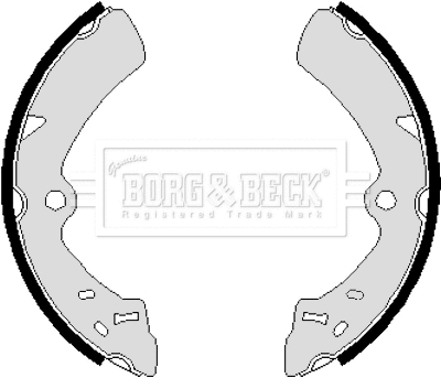 Brake Shoe Set (BBS6073)