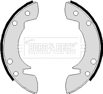 Brake Shoe Set (BBS6106)