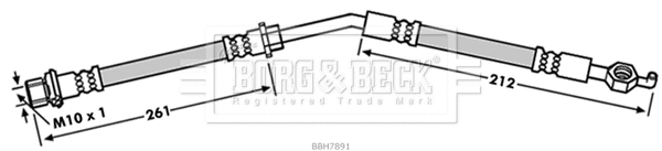 Brake Hose (BBH7891)