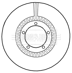Brake Disc (BBD4694)