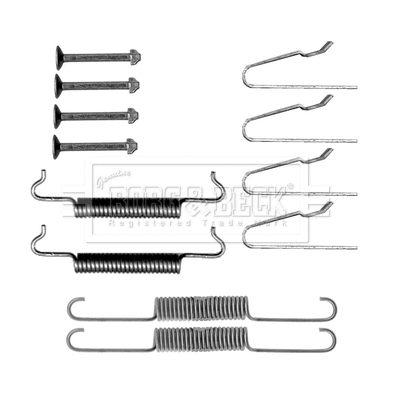 Accessory Kit, parking brake shoes (BBK6315)