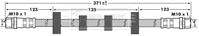 Brake Hose (BBH7302)