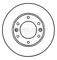 Brake Disc (BBD5927S)