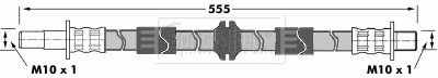 Brake Hose (BBH7305)