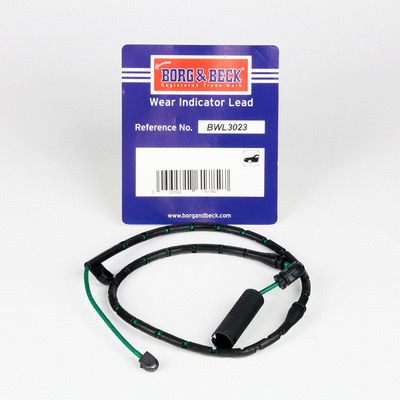 Warning Contact, brake pad wear