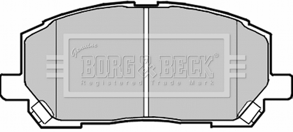 Brake Pad Set, disc brake (BBP1951)