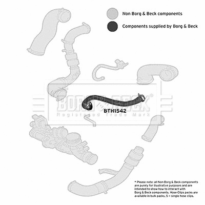 Charge Air Hose (BTH1542)