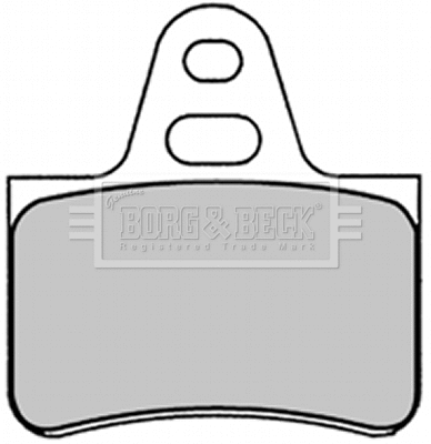 Brake Pad Set, disc brake (BBP1290)