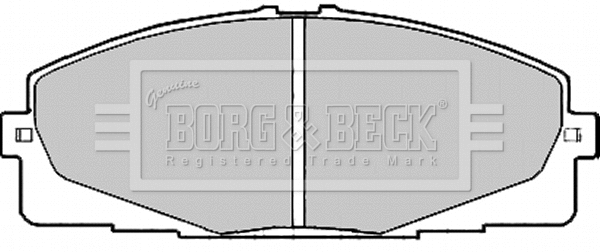 Brake Pad Set, disc brake (BBP2197)