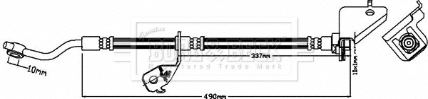 Brake Hose (BBH8182)