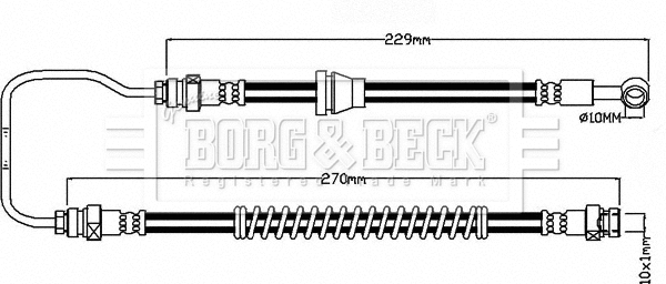 Brake Hose (BBH8194)