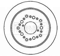 Brake Disc (BBD4992)