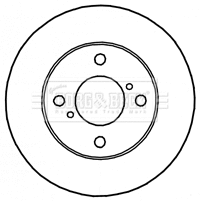 Brake Disc (BBD4791)