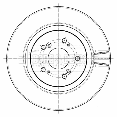 Brake Disc (BBD6109S)