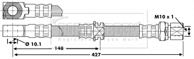 Brake Hose (BBH6829)