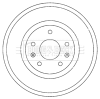 Brake Drum (BBR7211)